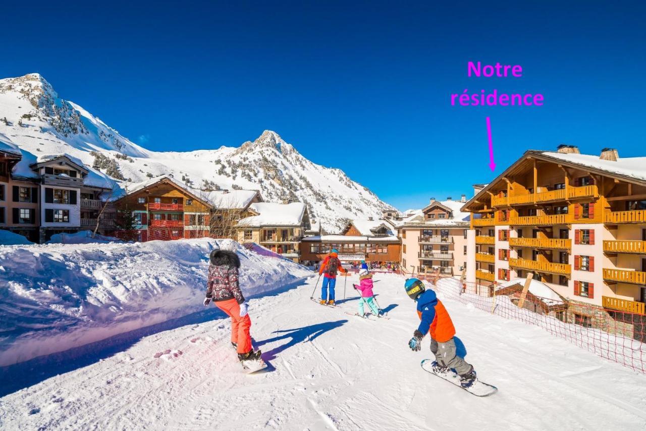 Alps Les Arcs 1950 Prince Des Cimes, Ski-In Out,Swimming Pool, Sauna, Shoes Dryer ブール・サン・モーリス エクステリア 写真