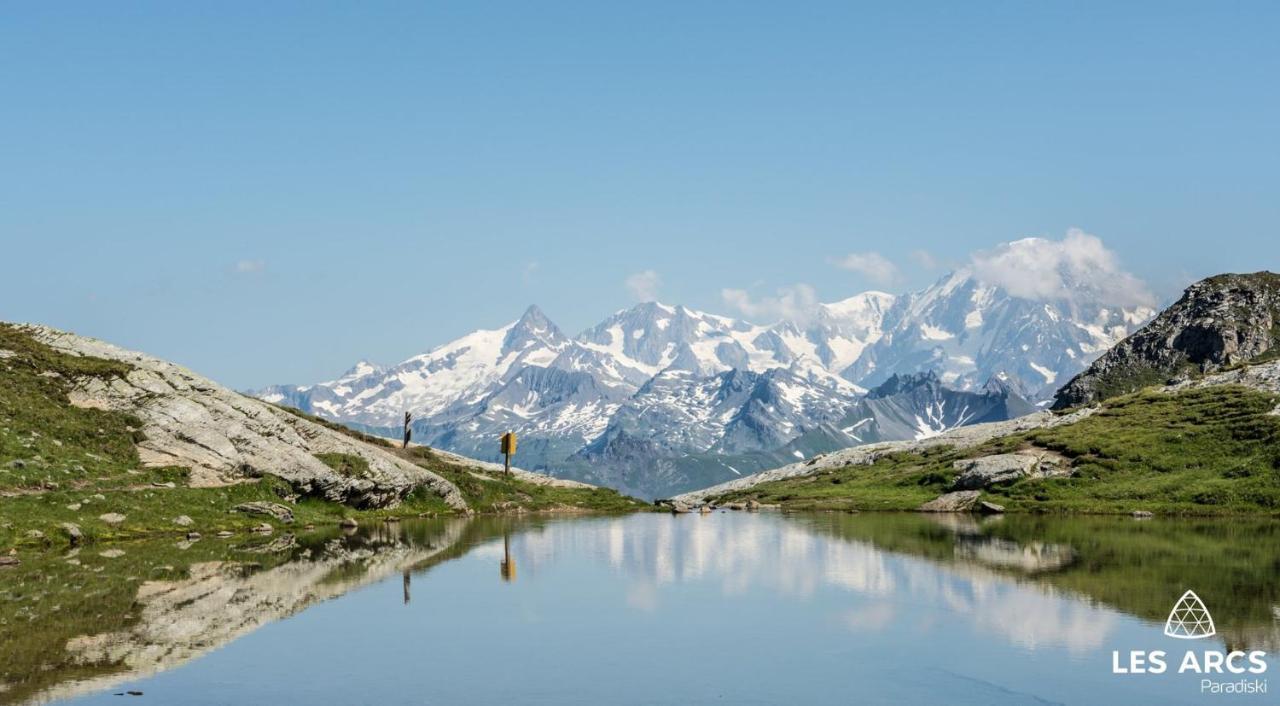 Alps Les Arcs 1950 Prince Des Cimes, Ski-In Out,Swimming Pool, Sauna, Shoes Dryer ブール・サン・モーリス エクステリア 写真