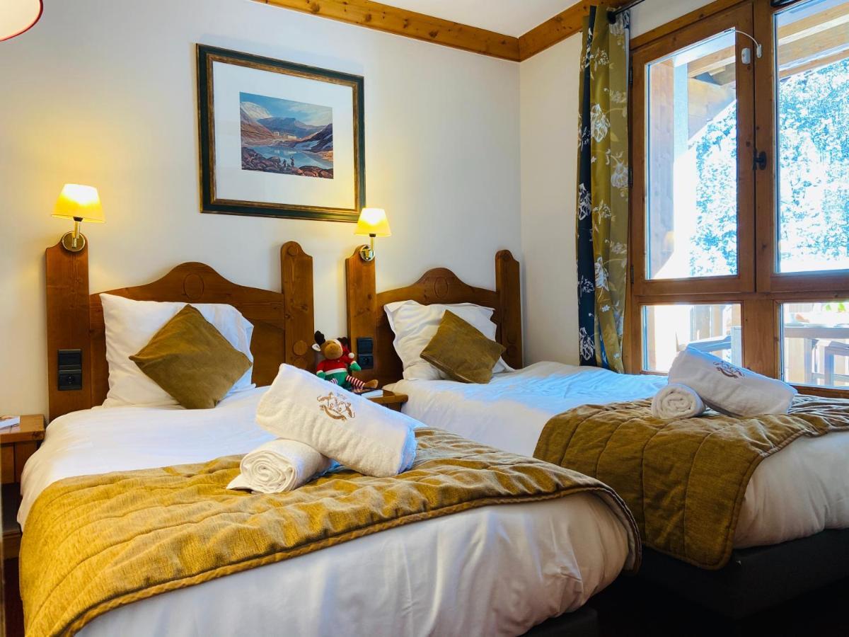 Alps Les Arcs 1950 Prince Des Cimes, Ski-In Out,Swimming Pool, Sauna, Shoes Dryer ブール・サン・モーリス エクステリア 写真